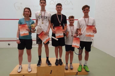 Győr successes at the national squash championship
