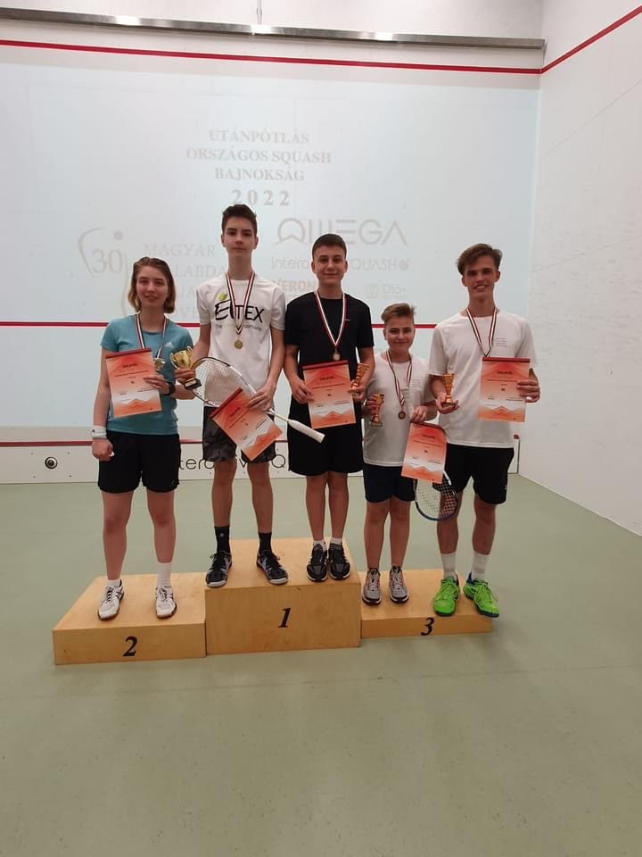 Győr successes at the national squash championship