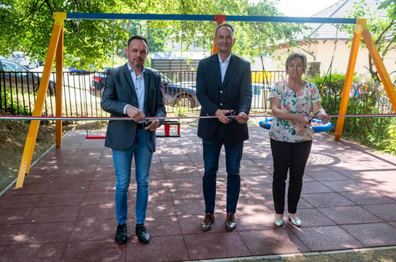 Salgótarjan was enriched with a new kindergarten playground